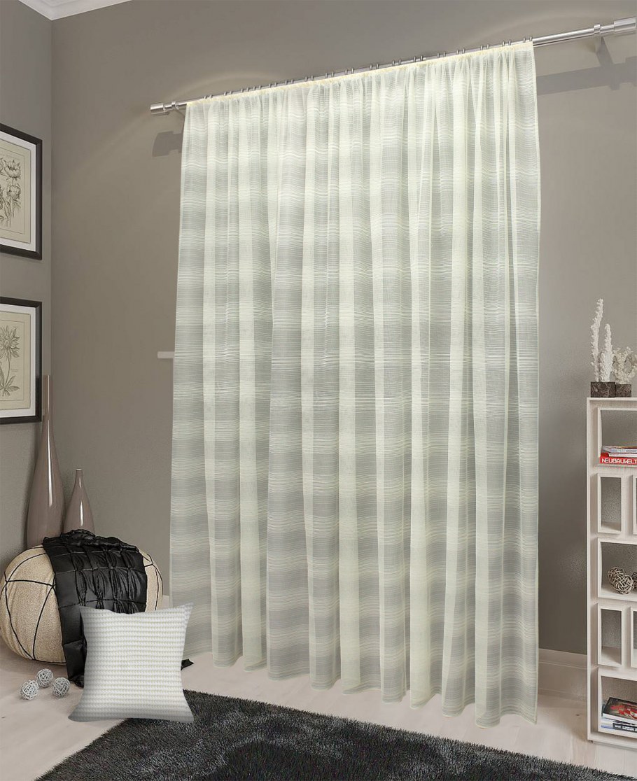 Тюль плиссе