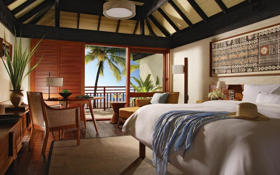 Комната в стиле бунгало