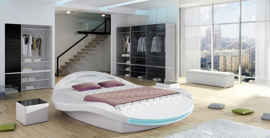 Необычные кровати двуспальные