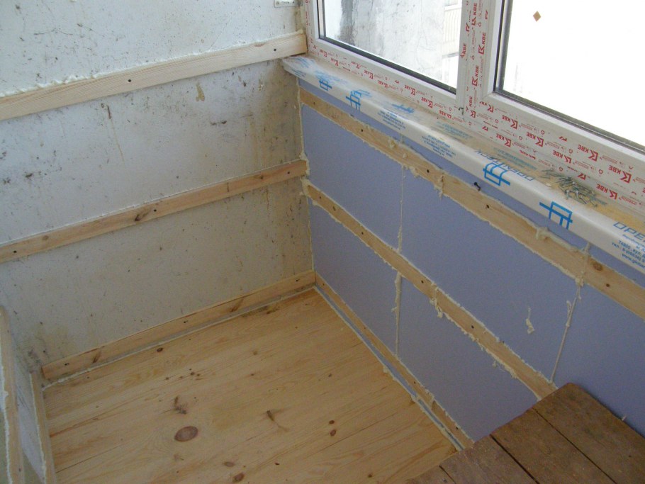 Утеплить балкон