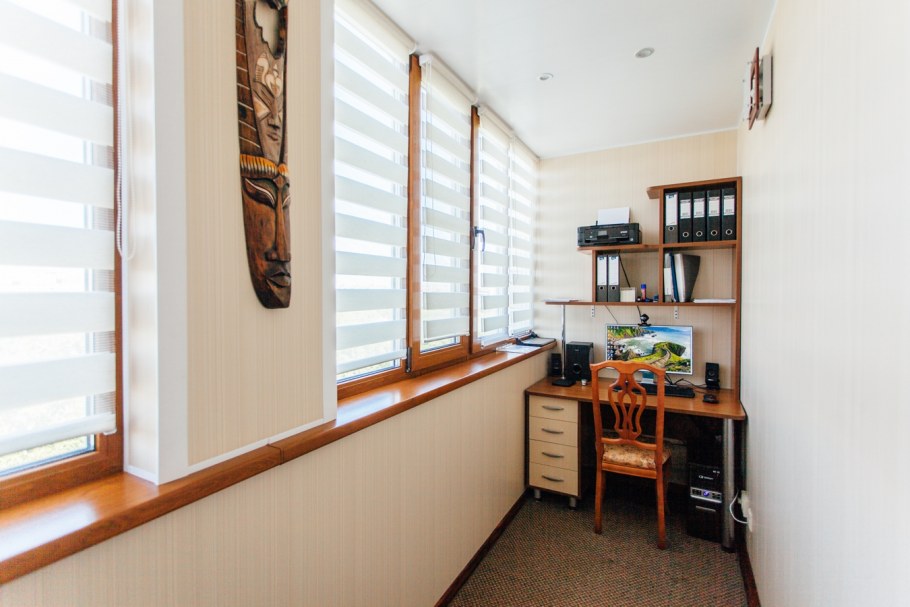 Книги на лоджии