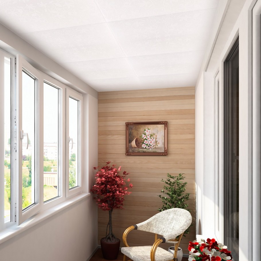 Теплое остекление лоджии