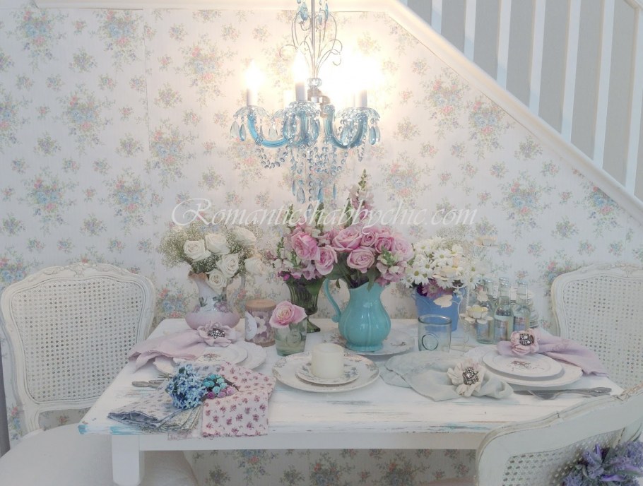 Пол в стиле шебби Шик