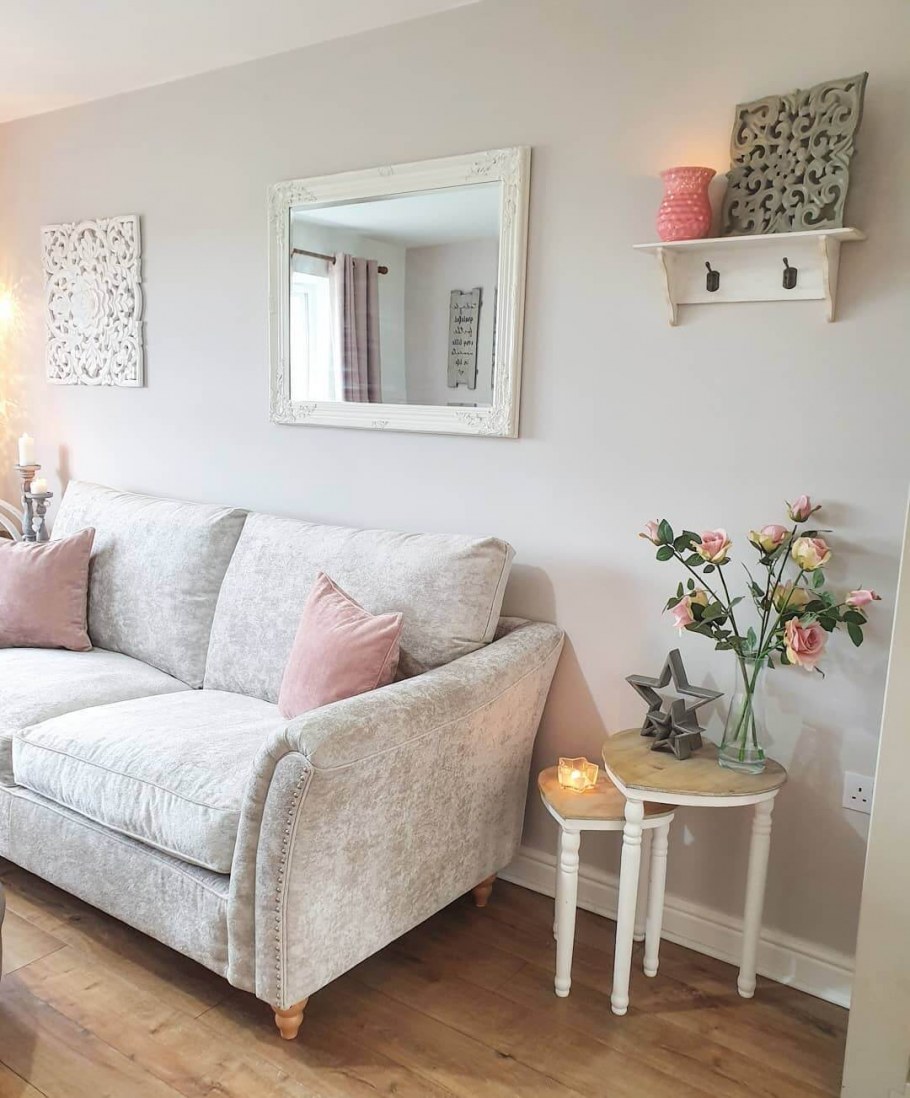 Интерьер комнаты в стиле шебби Шик