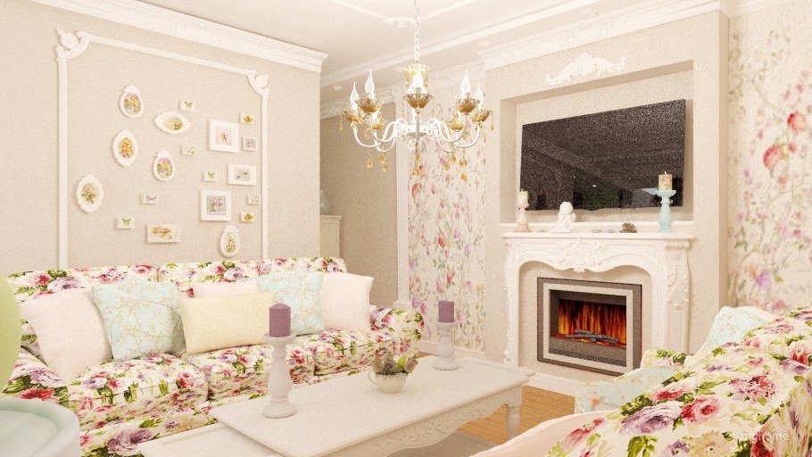 Shabby Chic стиль в интерьере