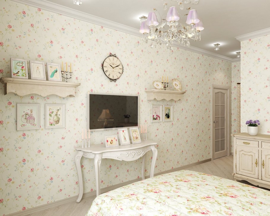 Спальня во французском стиле