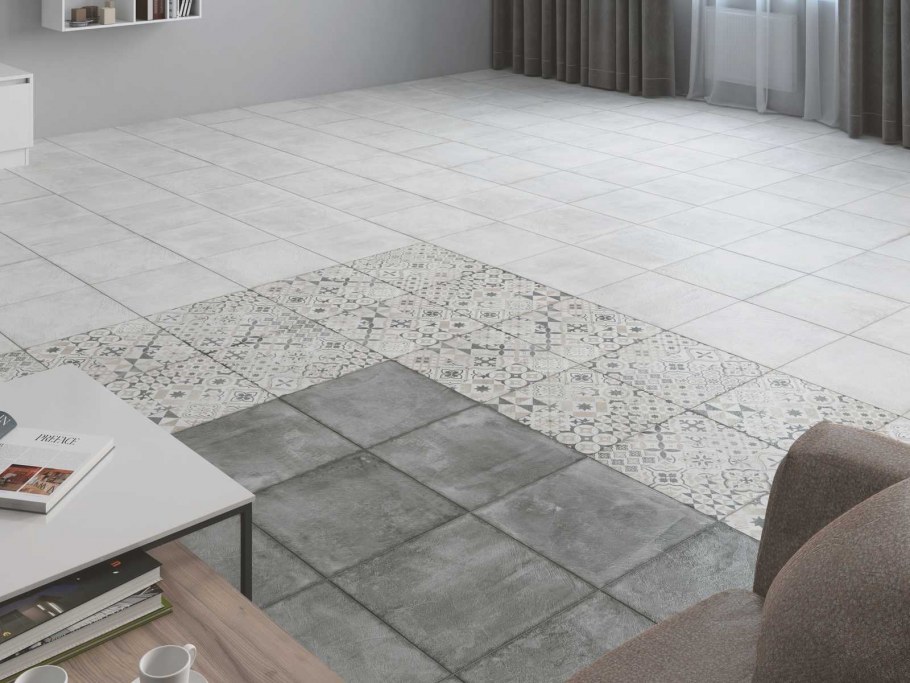 Керамогранит Ласселсбергер цемент стайл