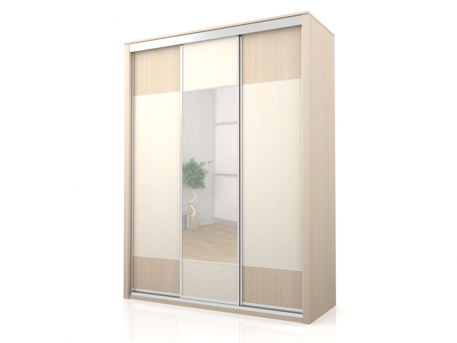 Шкаф купе вудлайн крем