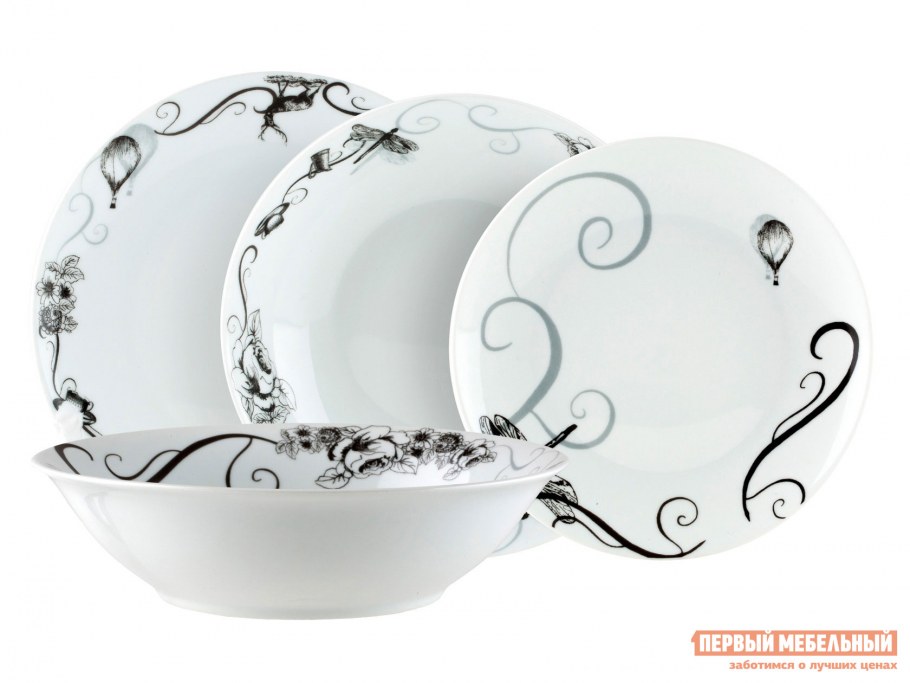 Столовый сервиз Domenik once upon a time 19 предметов dm9273