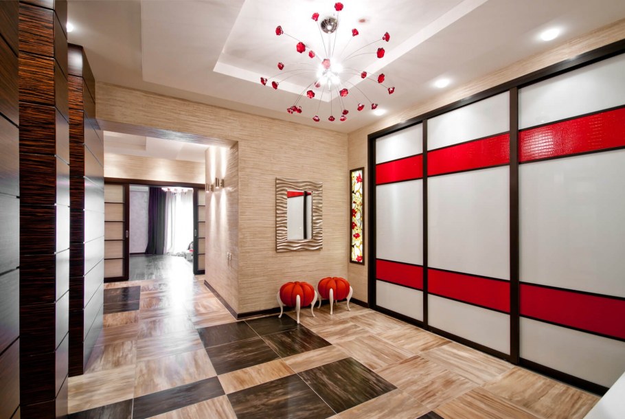 Современный интерьер прихожей