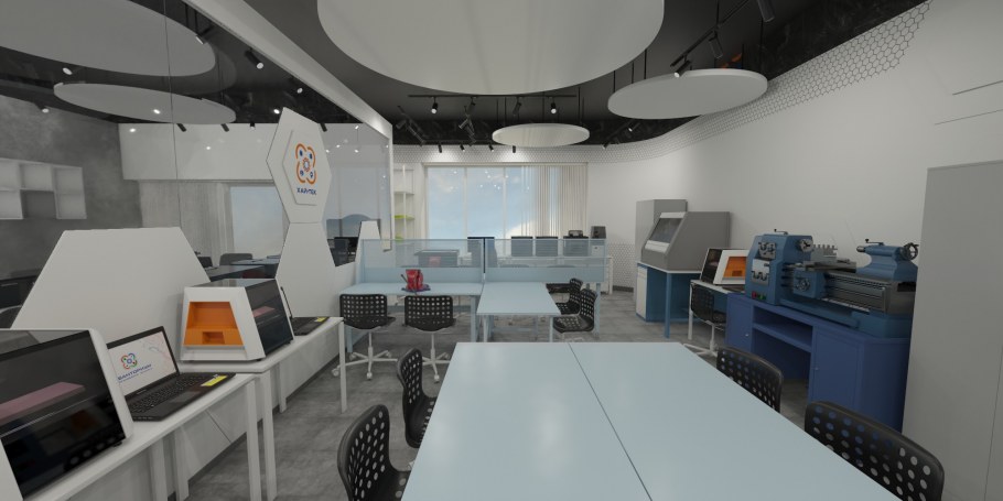 Офис Хай тек