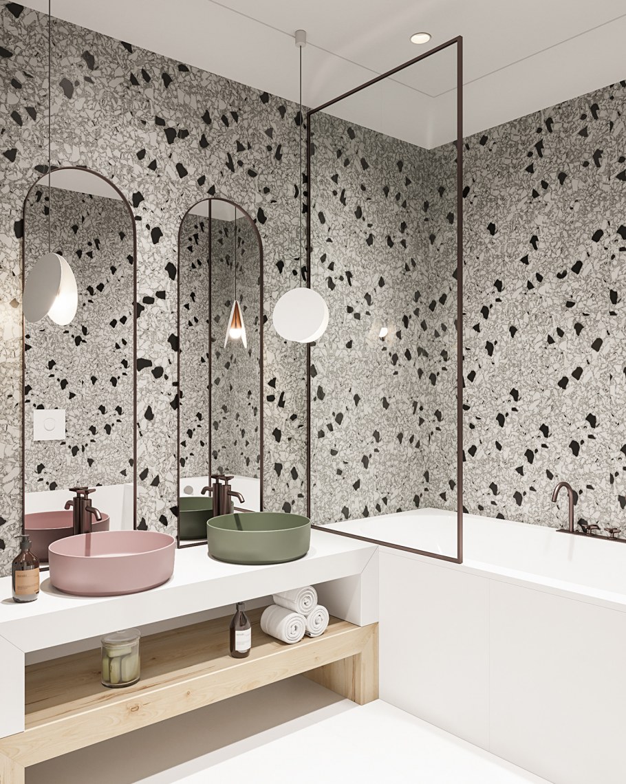 Valentino плитка терраццо