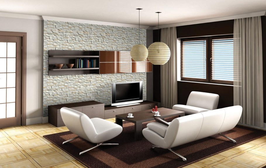 Красивая обстановка в квартире