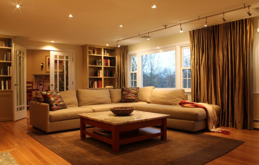 Дизайны гостиных комнат