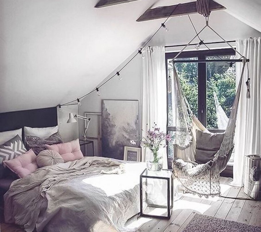 Спальня на чердаке Эстетика