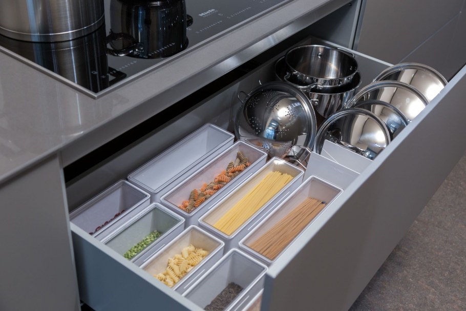 Наполнение кухонных шкафов