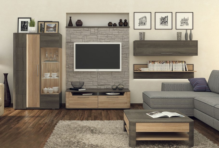 Гостиная с белой мебелью