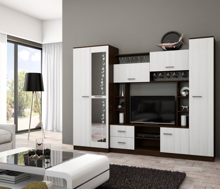 Дуб Савона гостиная сенатор