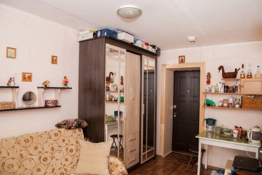 Интерьер для комнаты в общежитии 12 кв