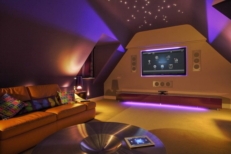 Комната с подсветкой