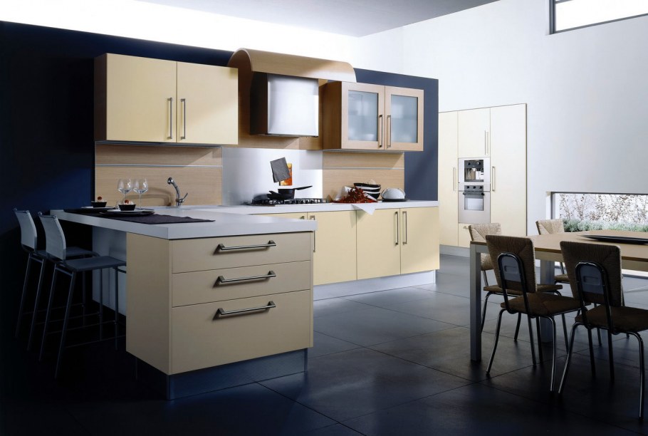 Кухня София 2.1 белый глянец