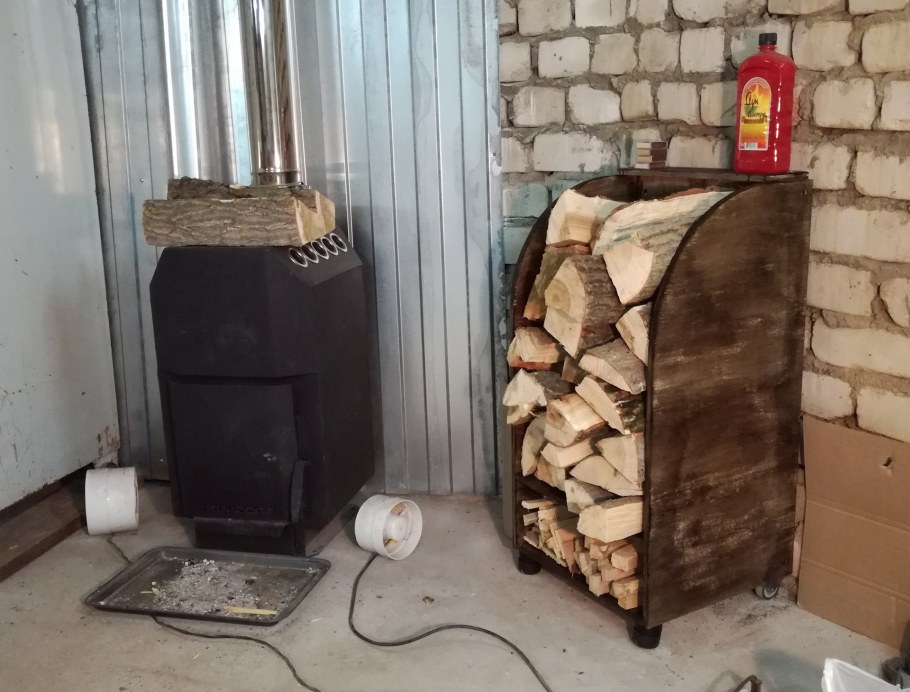 Кованые дровницы наборы