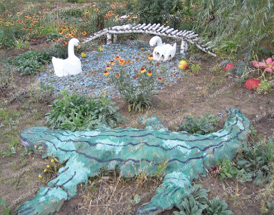 Поделка наш двор