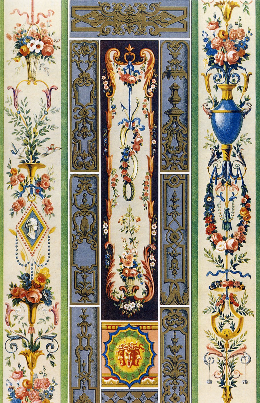 Татарский растительный орнамент