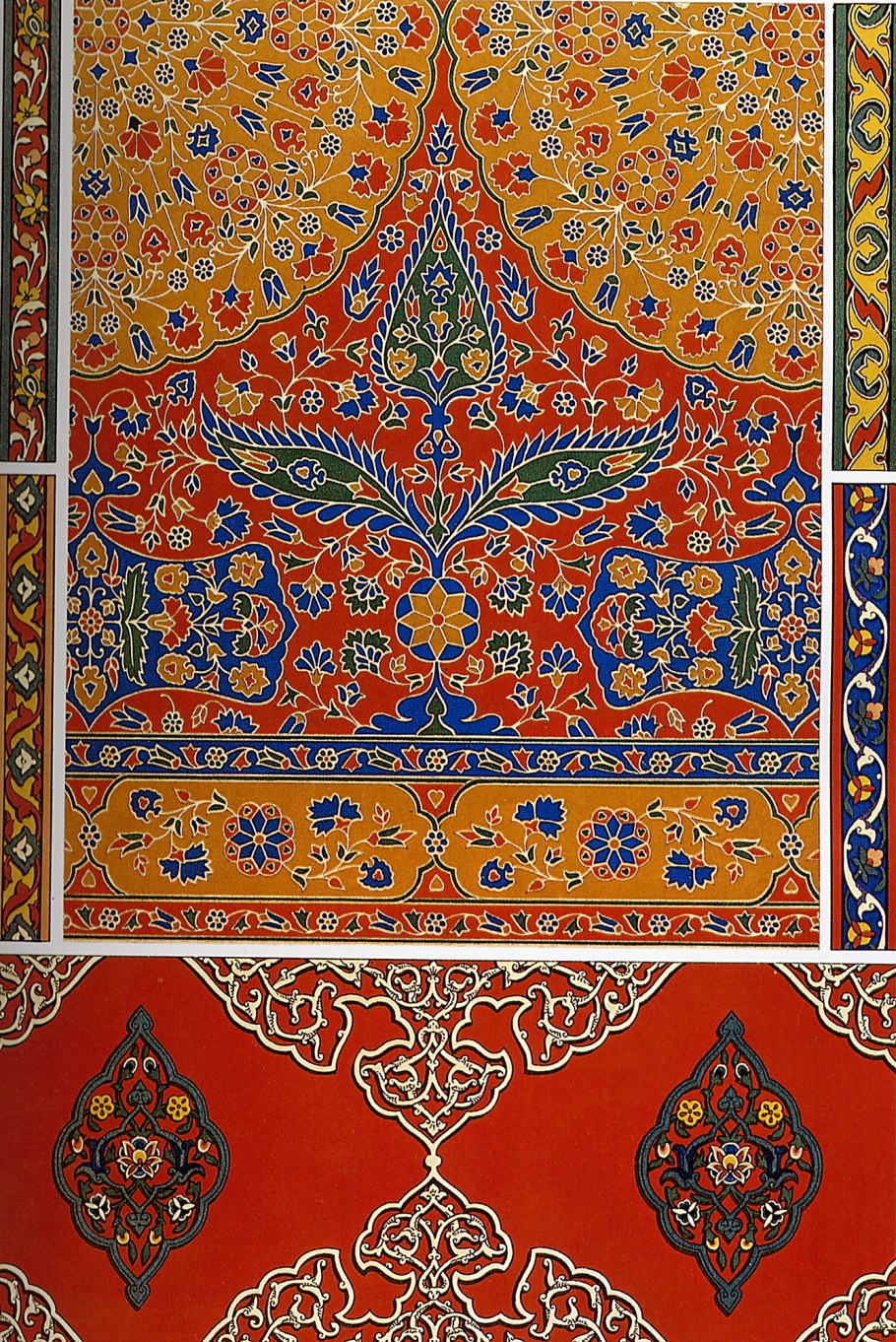 Индийский книжный орнамент