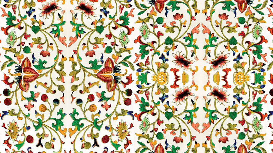 Орнаментные мотивы Индии