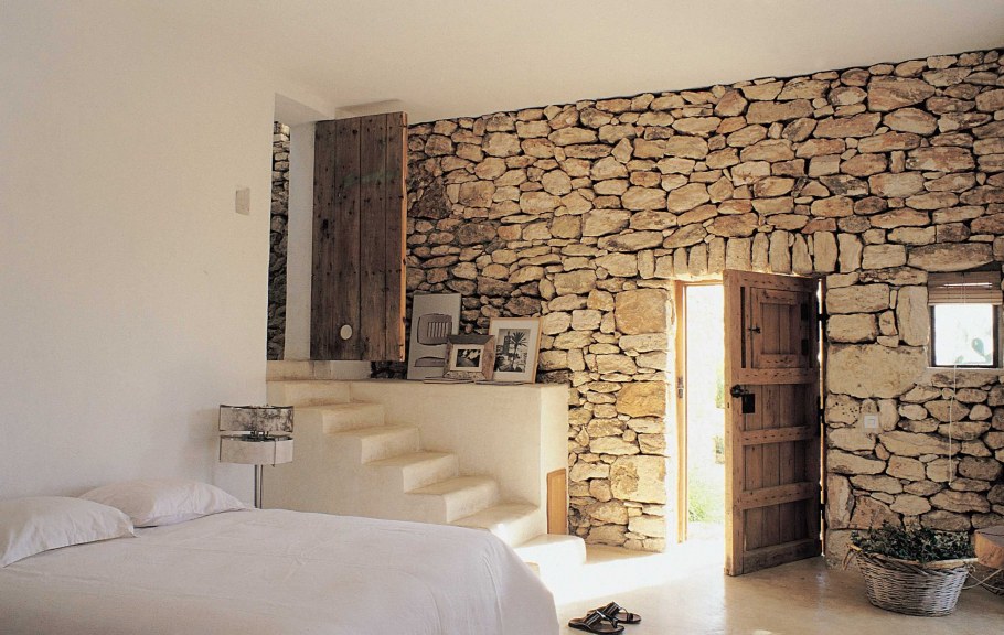 Имитация природного камня в интерьере