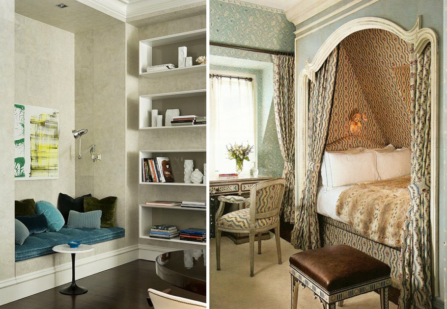 Альков в интерьере