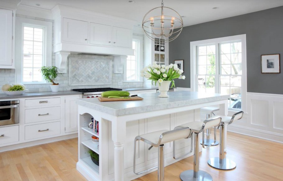 Серая кухня в интерьере