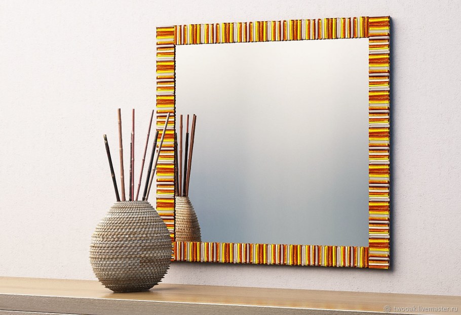 Зеркало квадратное