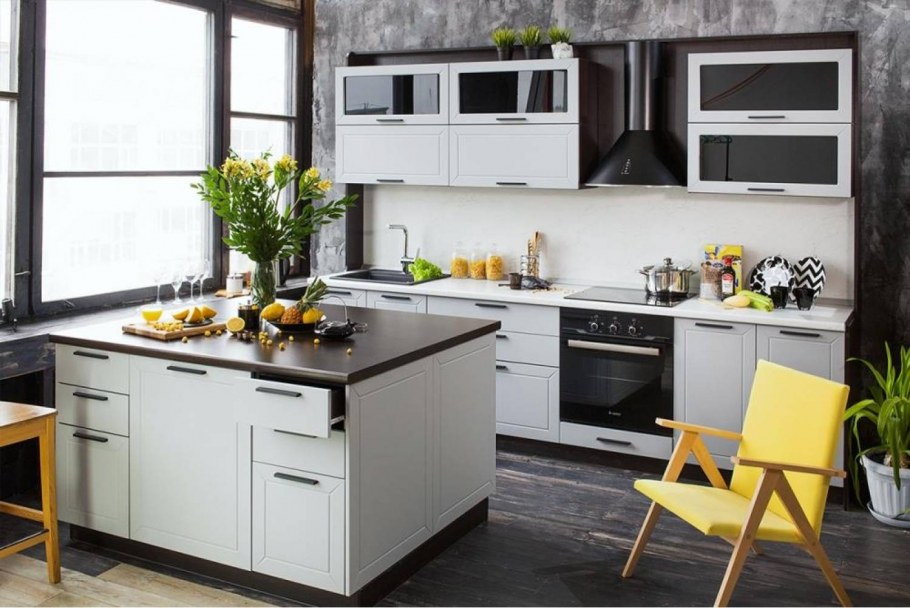 Белые кухни
