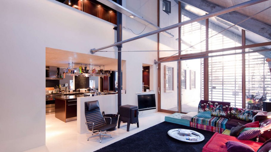 Барнхаус интерьер