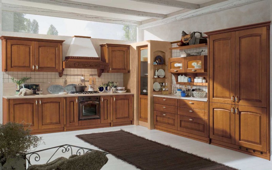 Кухня в стиле 60-х годов