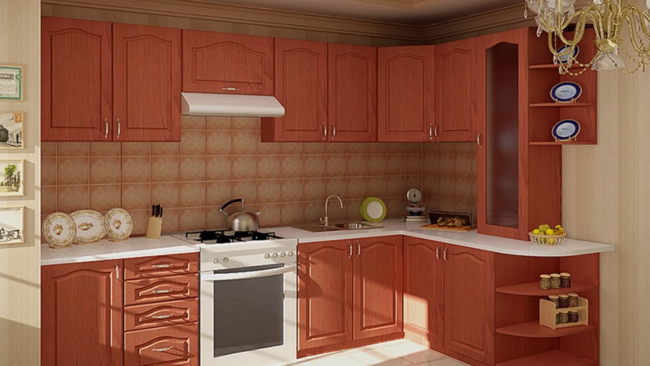 Советская кухня интерьер