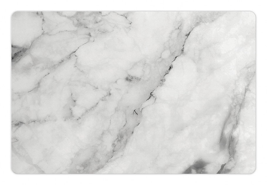 Обыкновенный белые мраморные