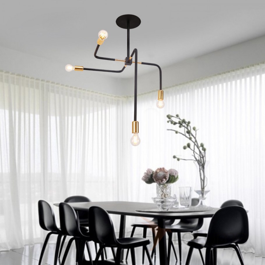 Подвесной светильник Atomium by LF Black от IMPERIUMLOFT