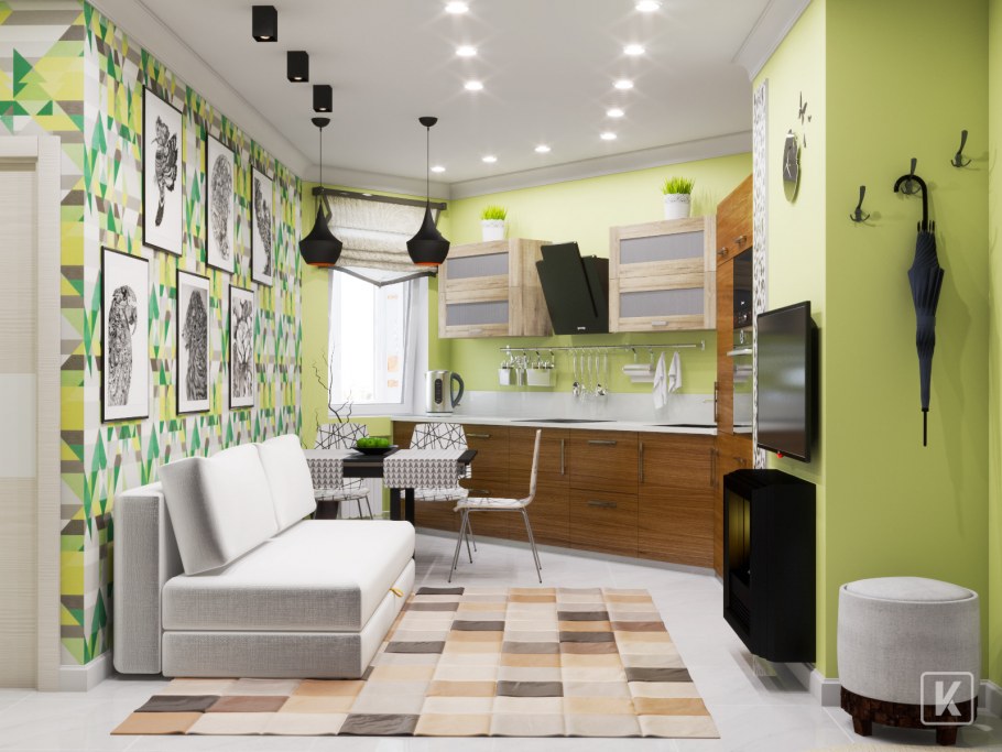 Интерьер студенческой столовой