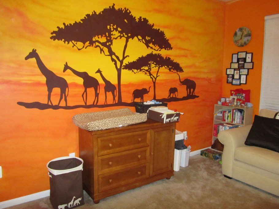 Африканский этно стиль в интерьере