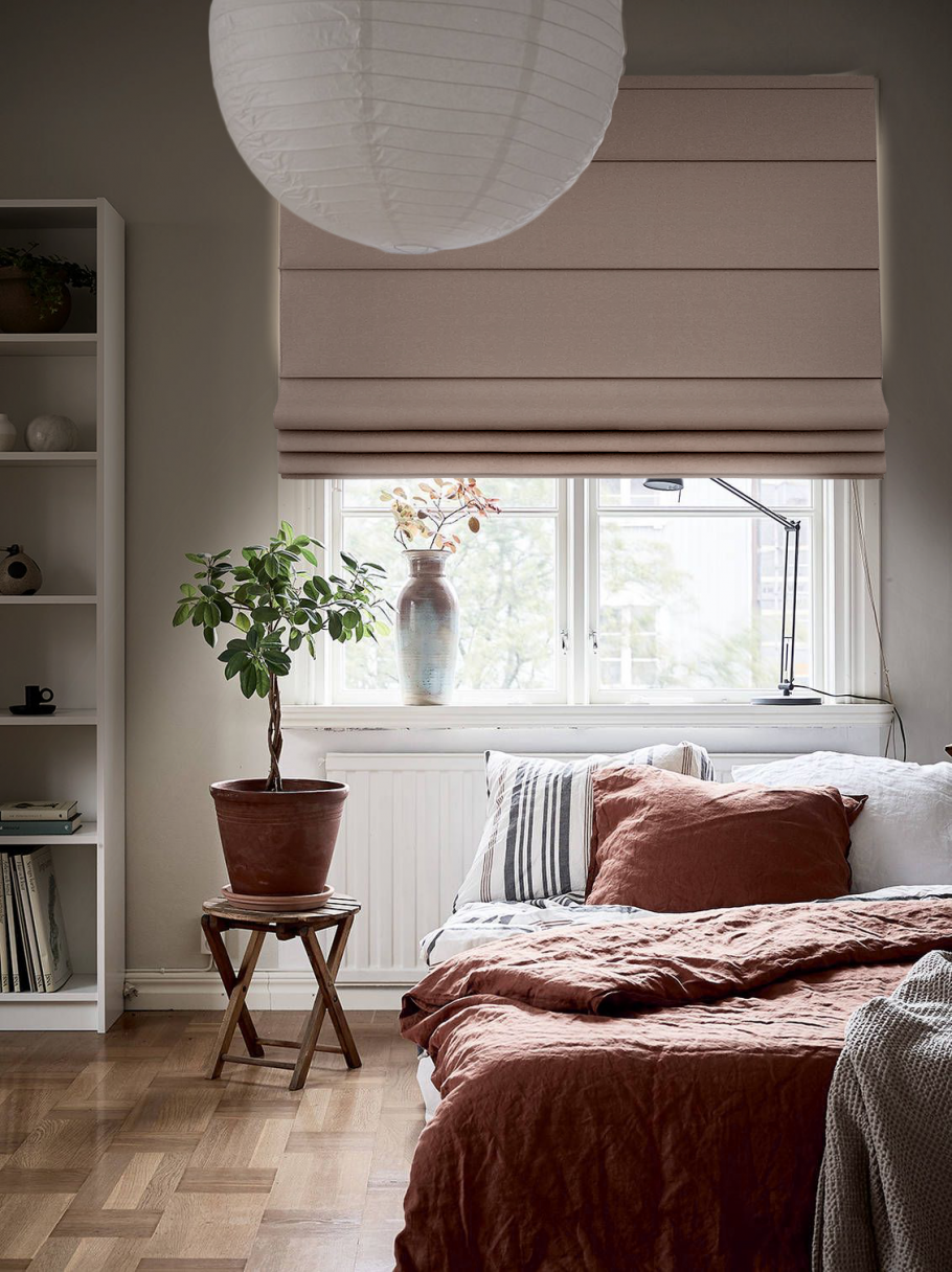 Римские шторы на балкон