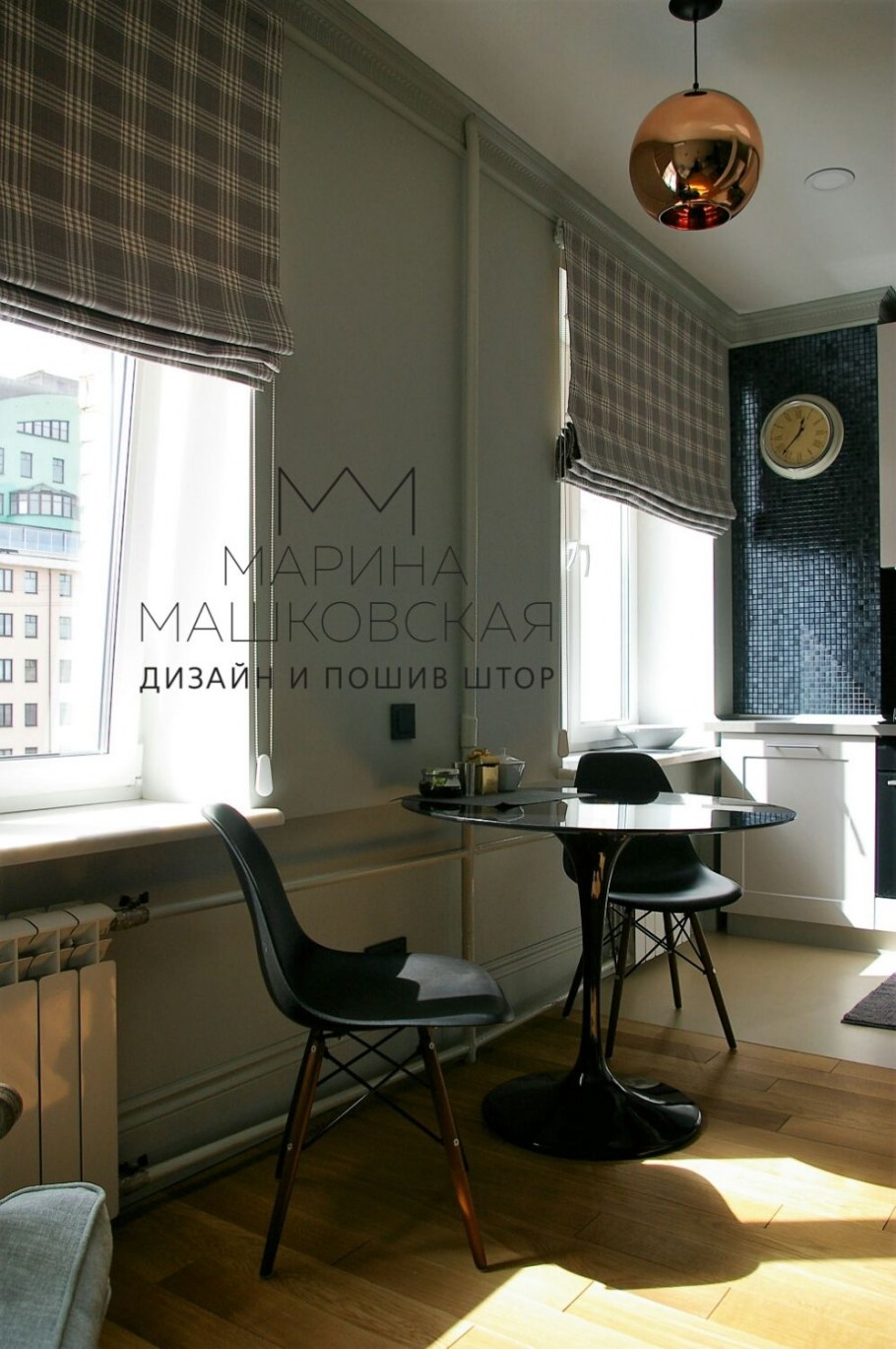 Римская штора Эскар серая