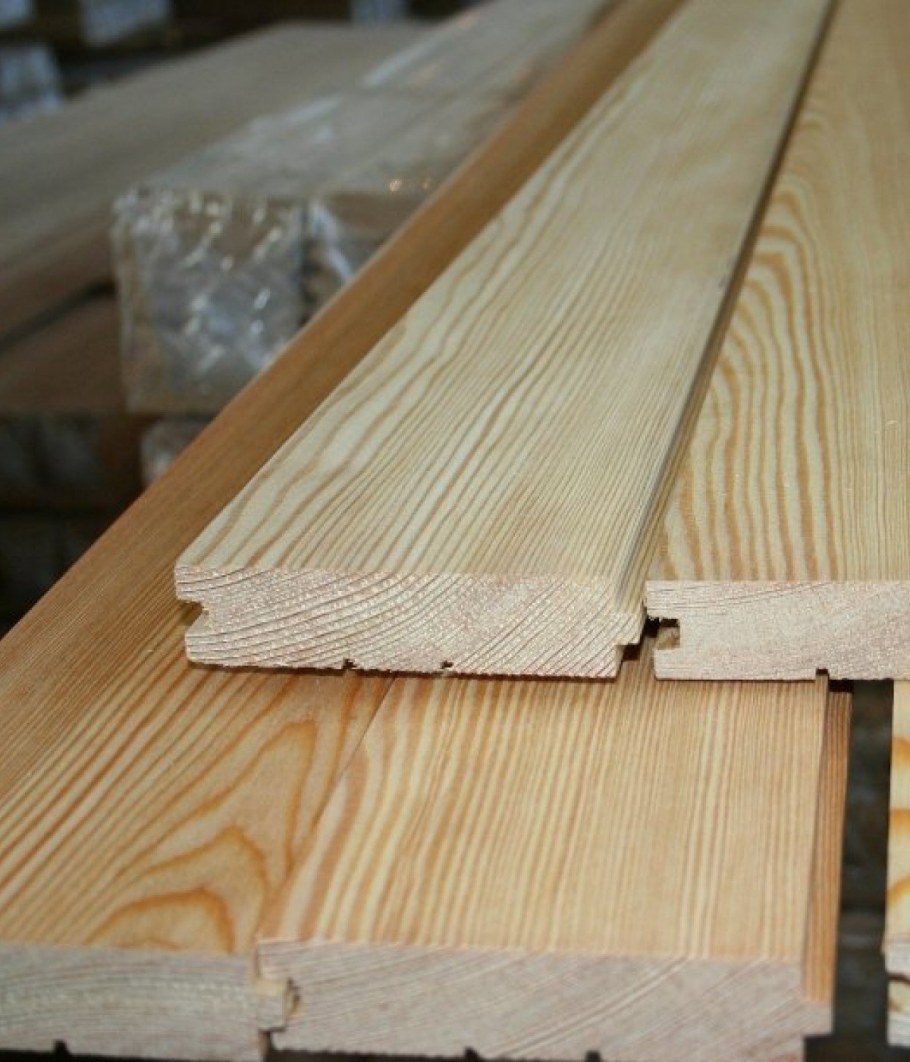 Доска пола лиственница шпунтованная