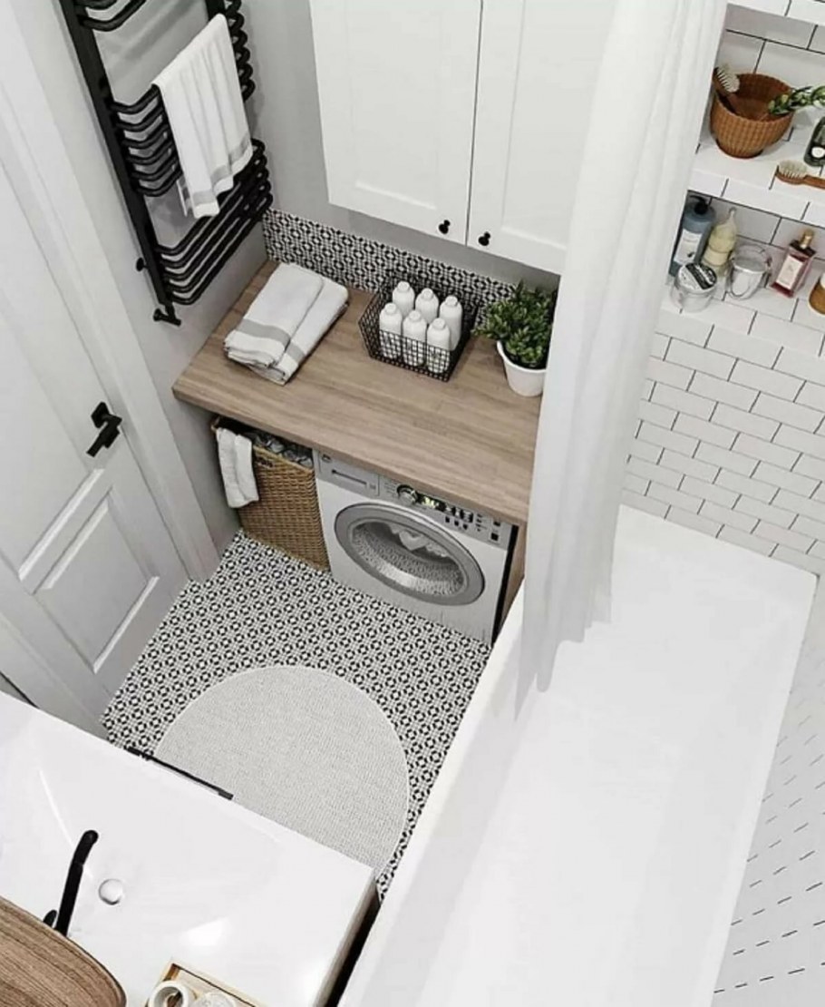 Решения для маленькой ванной