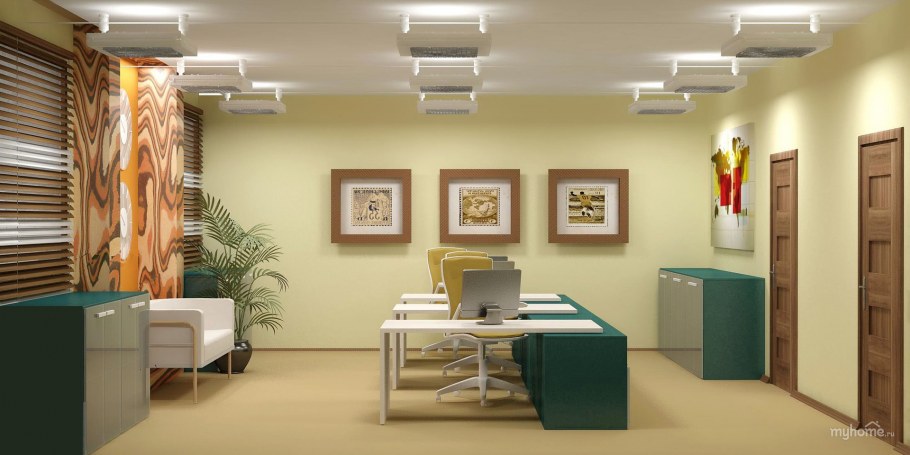 Интерьер офиса недвижимости