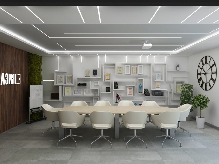 Интерьер офиса недвижимости
