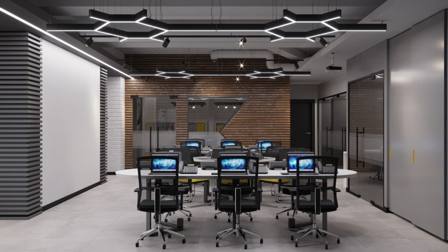 Современный офис агентства недвижимости