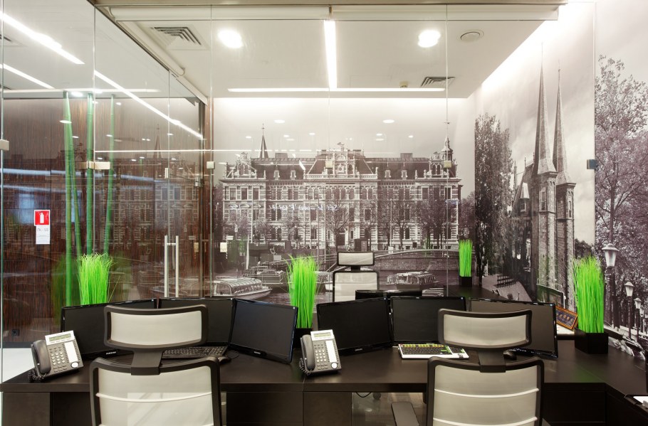 Офис продаж интерьер